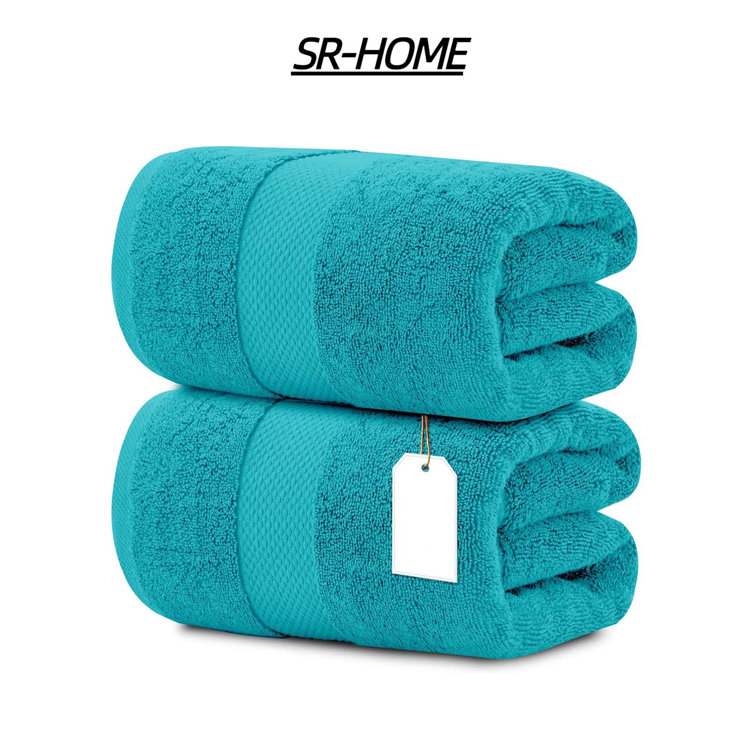 SRHOME Cotton Blend Bath Towels Wayfair